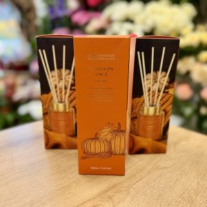 Pumpkin Spice 🎃 – fűszeres sütőtök illatú pálcás illatosító, 100 ml